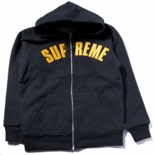 Supreme, Arc Logo, Thermal Zip Up Hoodie