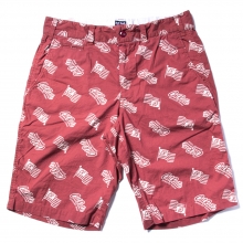 cut-rate, allover pattern short pants