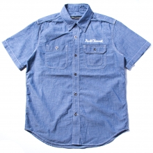 Back Channel, chambray work h/s shirt