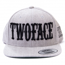 twoface original logo snapback cap