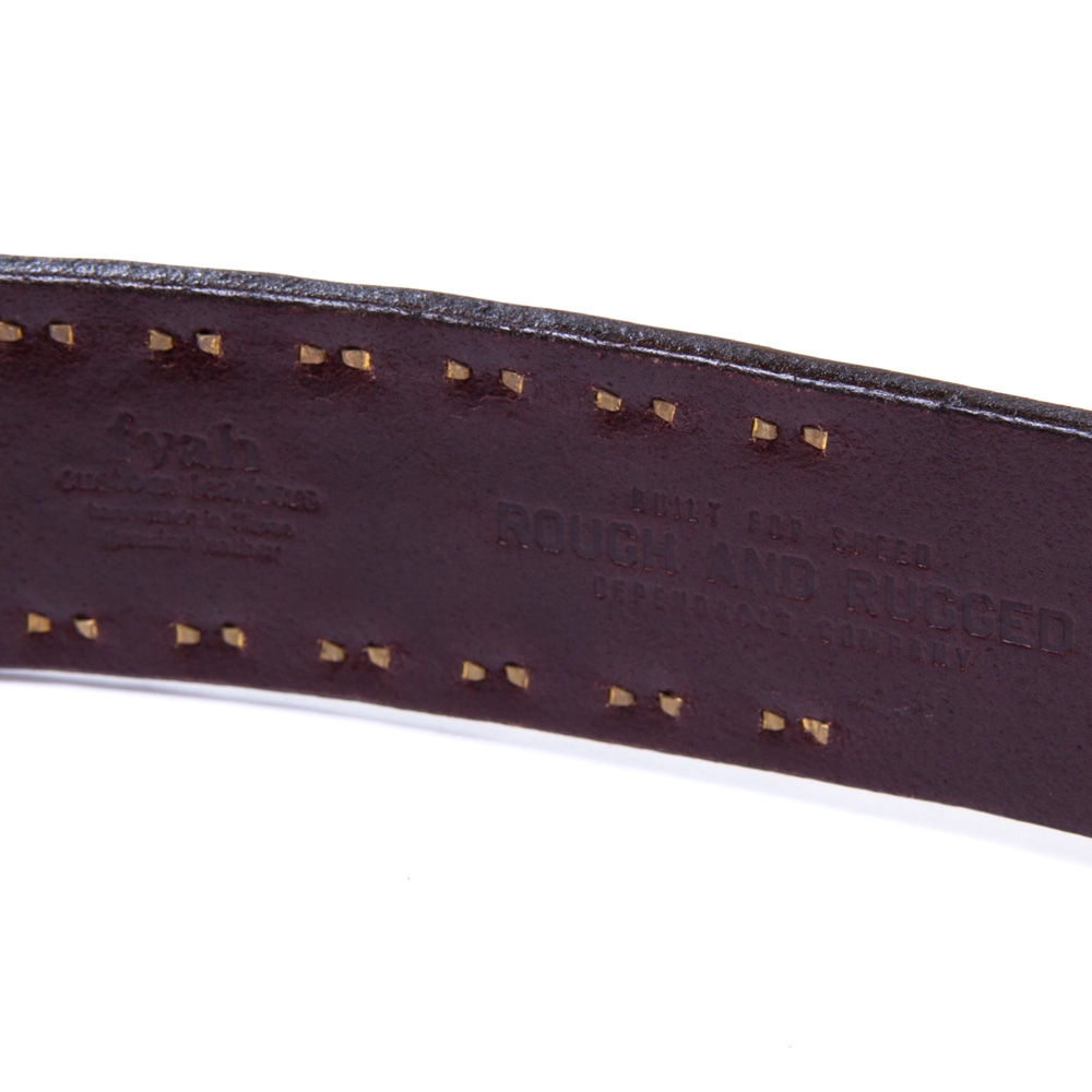 ROUGH AND RUGGED ラフアンドラゲット スタッズ レザー ベルト ラフアンドラゲット スタッズ レザー ベルト | ROUGH AND RUGGED, STUD