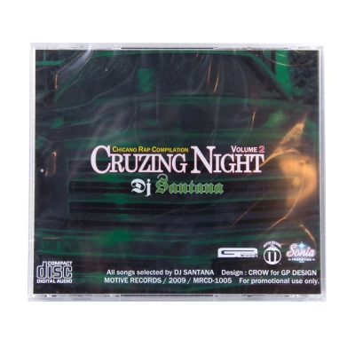 チカーノ ラップ コンピレーション "クルージングナイト VOL.2" by DJ サンタナ 
