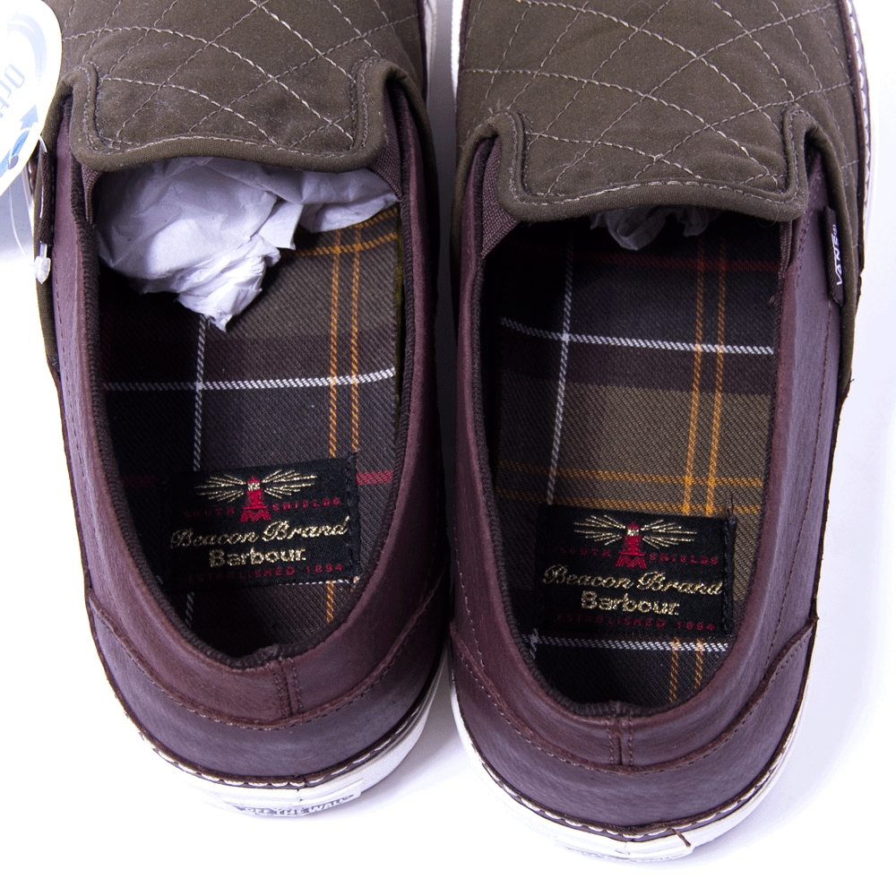 バブアー ヴァンズ クラシック スリップオン | BARBOUR X VANS CLASSIC