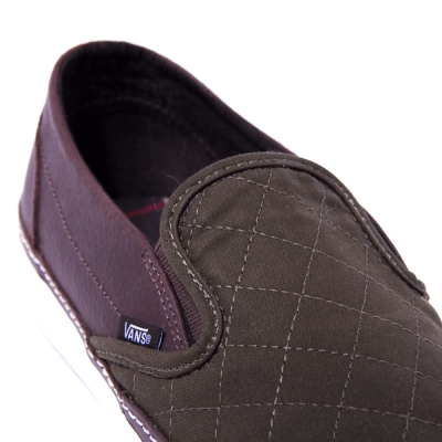 バブアー ヴァンズ クラシック スリップオン | BARBOUR X VANS CLASSIC