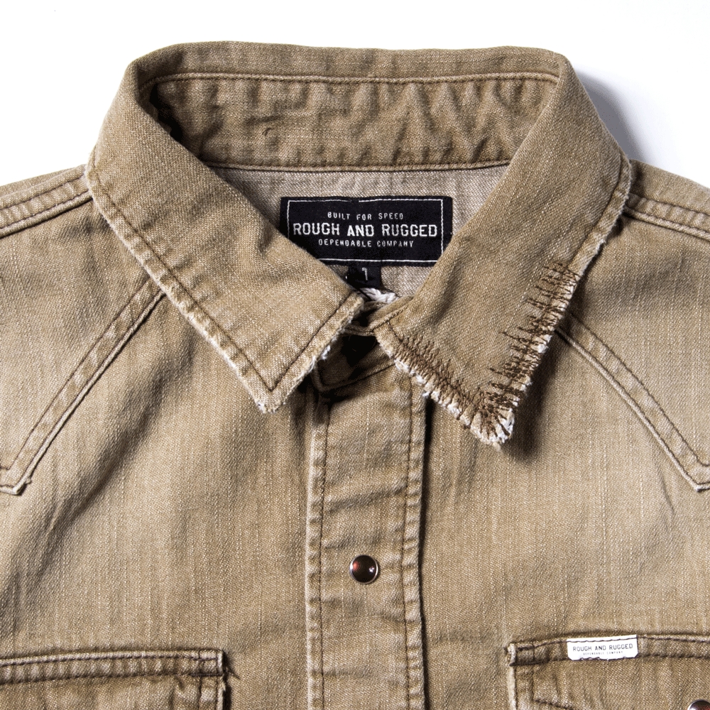 ラフアンドラゲッド ローベリー ロングスリーブ シャツ