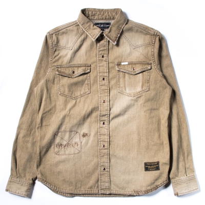 ラフアンドラゲッド ローベリー ロングスリーブ シャツ