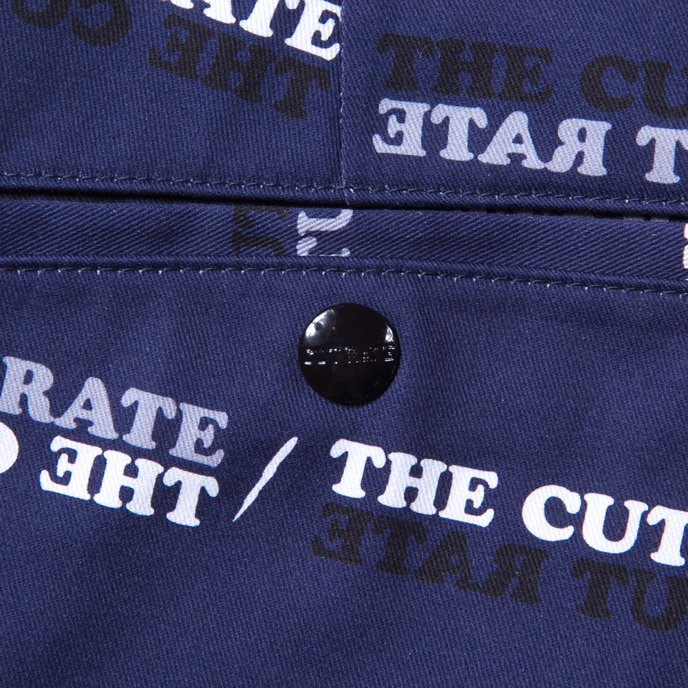 カットレイト  ロゴ ボーダー ショート