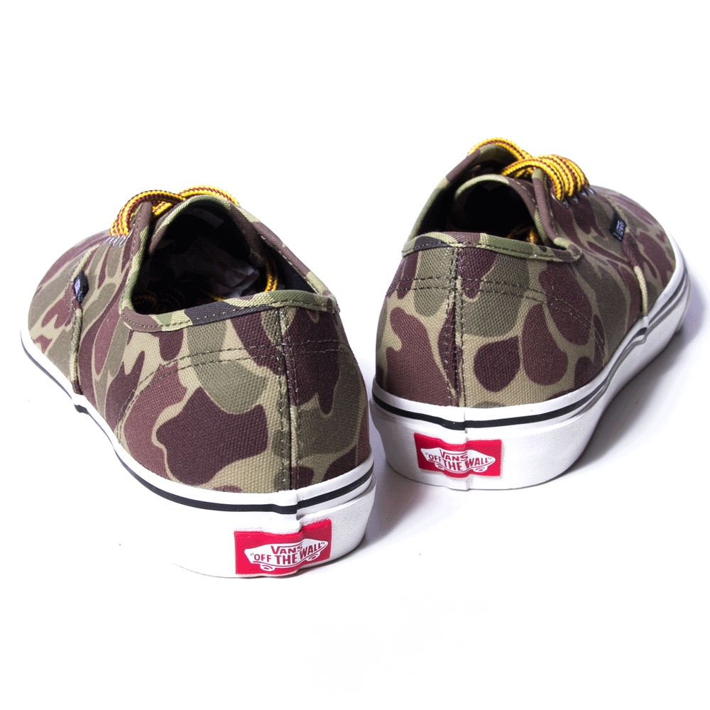 ヴァンズ オーセンティック カモ | VANS, AUTHENTIC, WAXED CANVAS