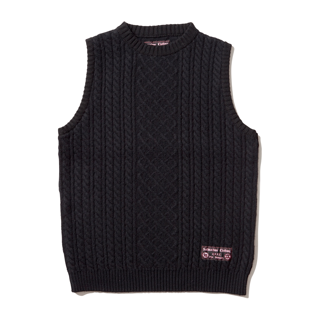ソフトマシーン ノルマンディー ニット ベスト