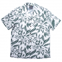 Back Channel, leaf linen shirt