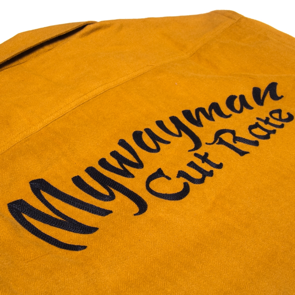 カットレイト ロングスリーヴ フランネルエンブロイデリー ワーク シャツ