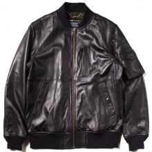 Back Channel, ma-1 leather jacket