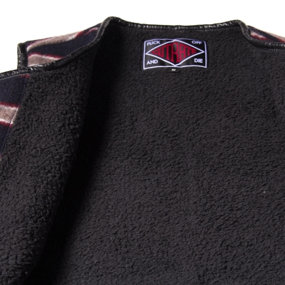 カットレイト  ボア ストライプ ベスト