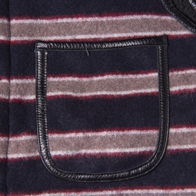 カットレイト  ボア ストライプ ベスト