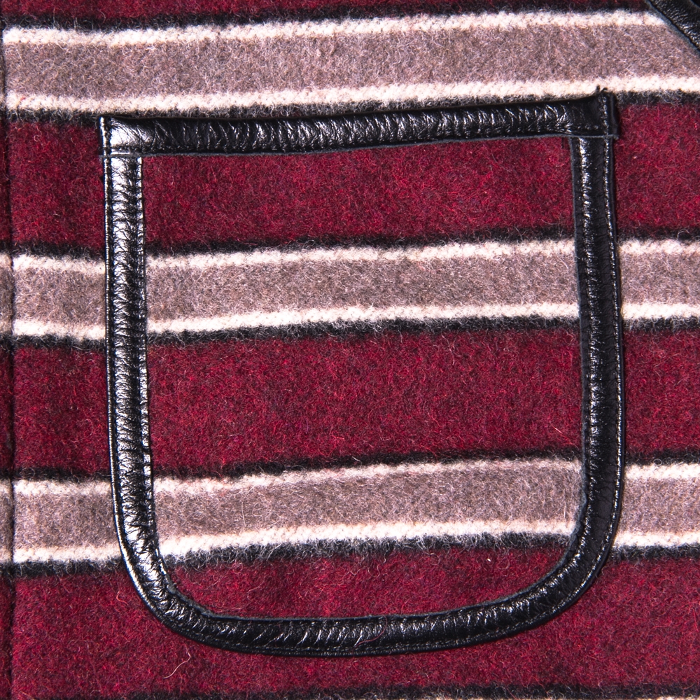 カットレイト ボア ストライプ ベスト | CUTRATE, BOA STRIPE VEST  