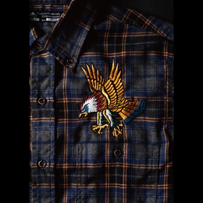 ソフトマシーンシャツLイーグル鷹