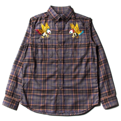 ソフトマシーンシャツLイーグル鷹