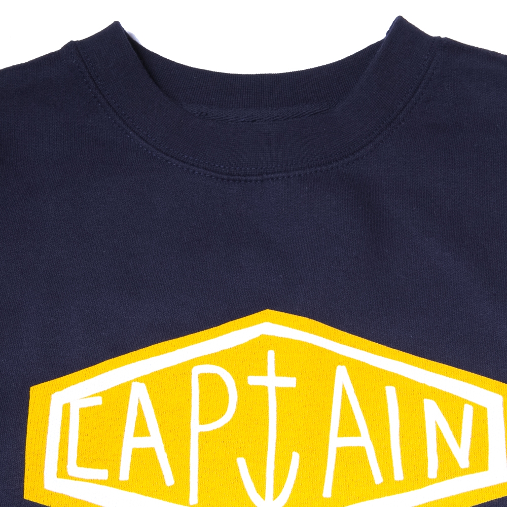 キャプテンフィン ロゴ クルー ネック スエット