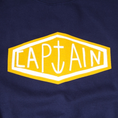 キャプテンフィン ロゴ クルー ネック スエット