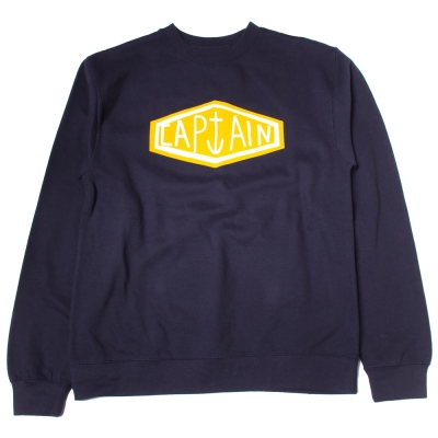 キャプテンフィン ロゴ クルー ネック スエット