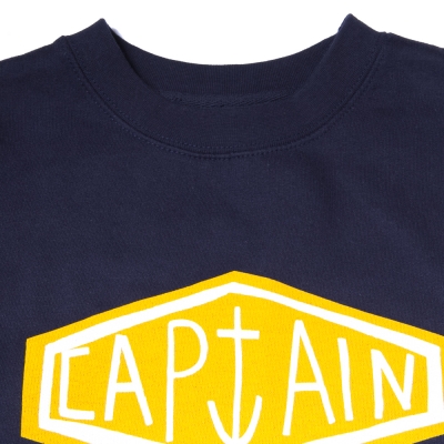 キャプテンフィン ロゴ クルー ネック スエット