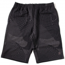 Back Channel, felipe pantone full print sweat shorts