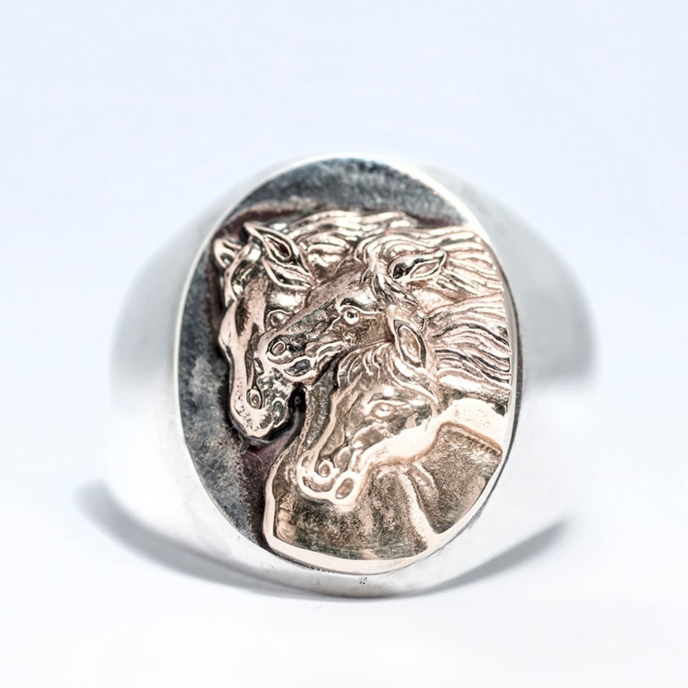 ピーナッツカンパニー ファラオ ホース リング【LARGE】