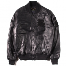 Back Channel, leather stadium jacket