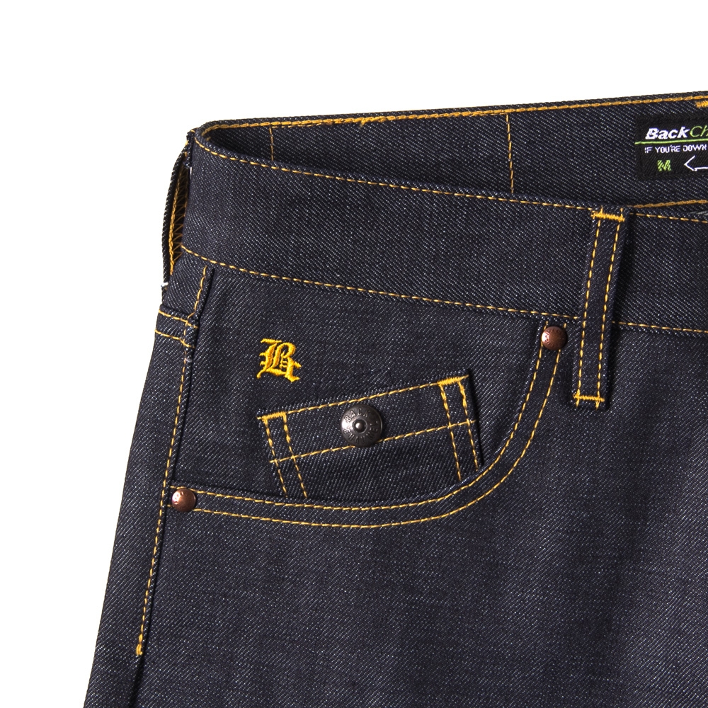 バックチャンネル ノン ウォッシュ ストレッチ クロップド パンツ 