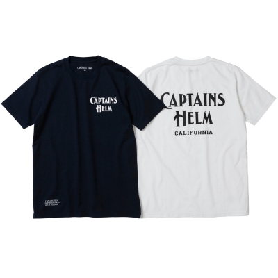 キャプテンズ ヘルム  ロゴ tシャツ カリフォルニア