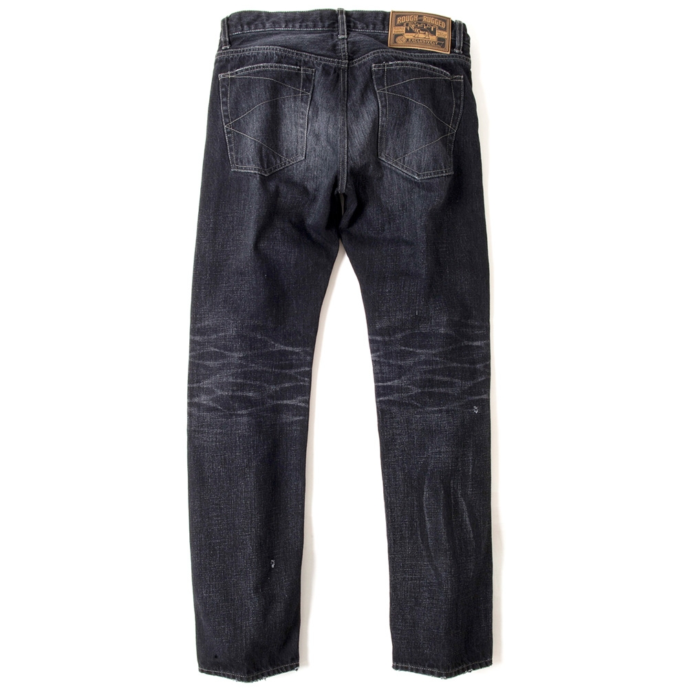 ROUGH AND RUGGED FOUL MARVIN GRAY デニム