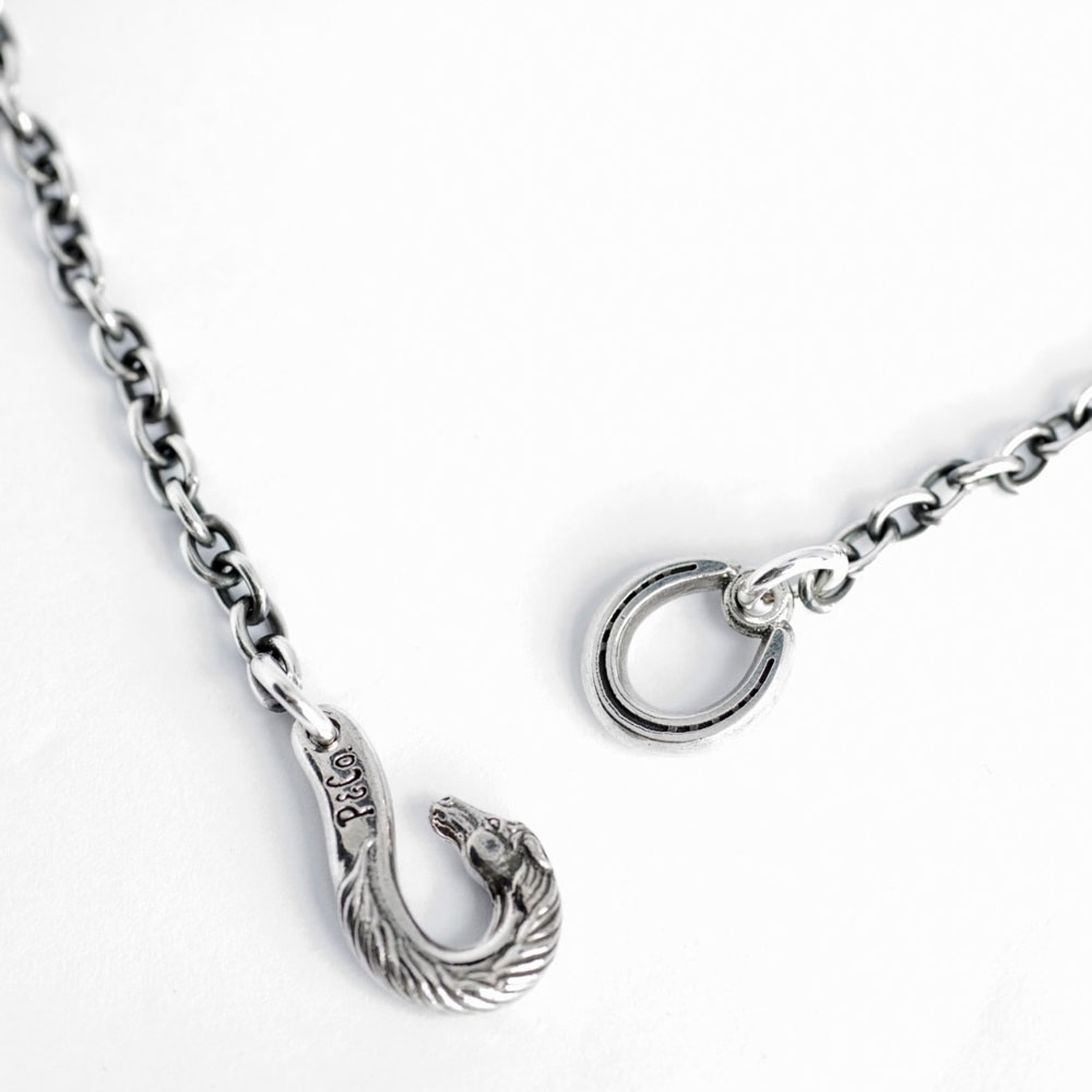 ピーナッツカンパニー ホース フック チェーン シルバー