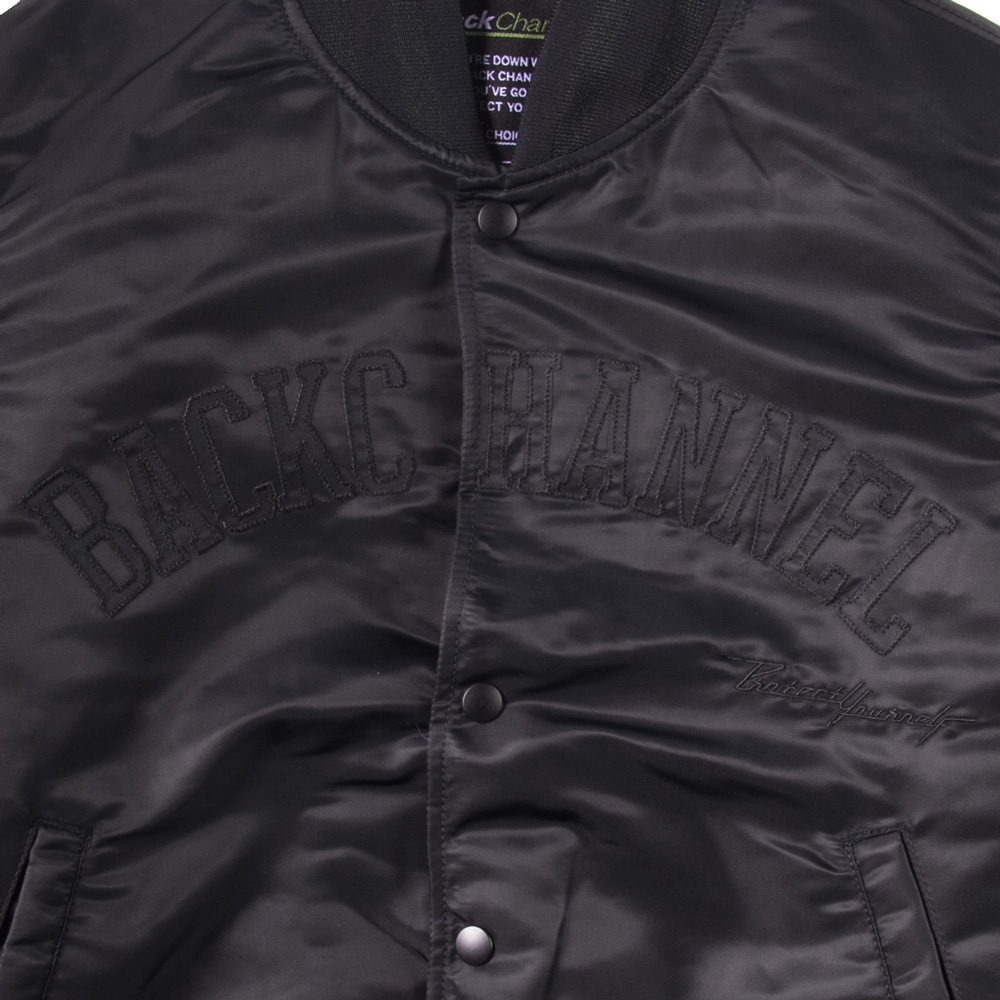 バックチャンネル ナイロン スタジアム ジャケット | BACK CHANNEL