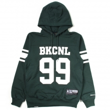Back Channel, football pullover parka