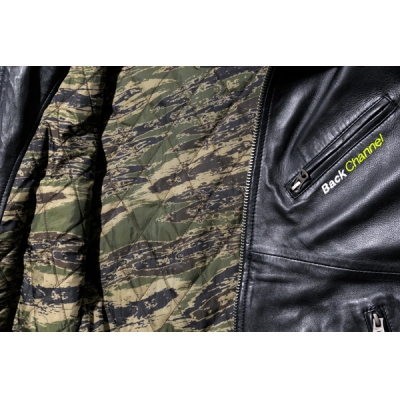 バックチャンネル シープ スキン レザー ジャケット | BACK CHANNEL