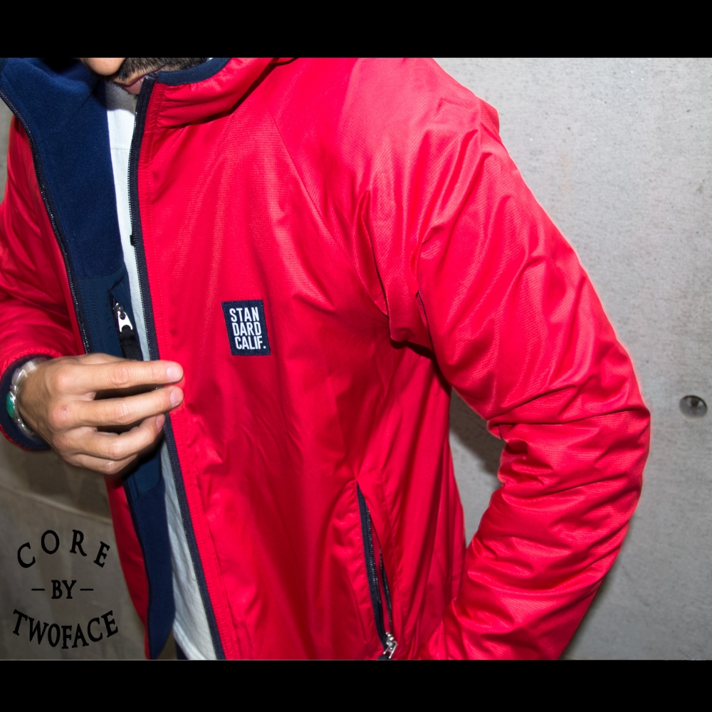 スタンダード カリフォルニア リバーシブル フリース フード