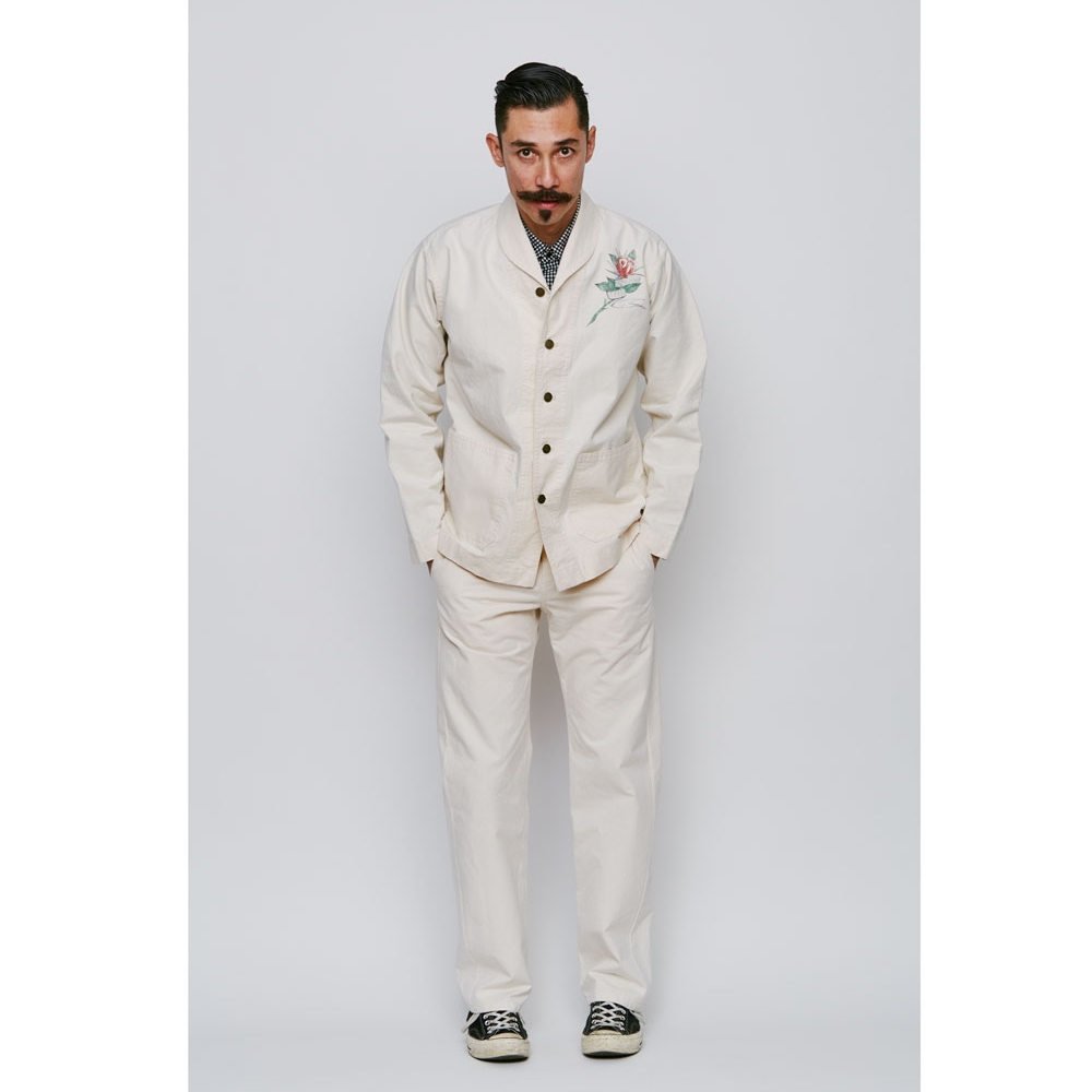 ソフトマシーン スナフ ショール カラー カバーオール