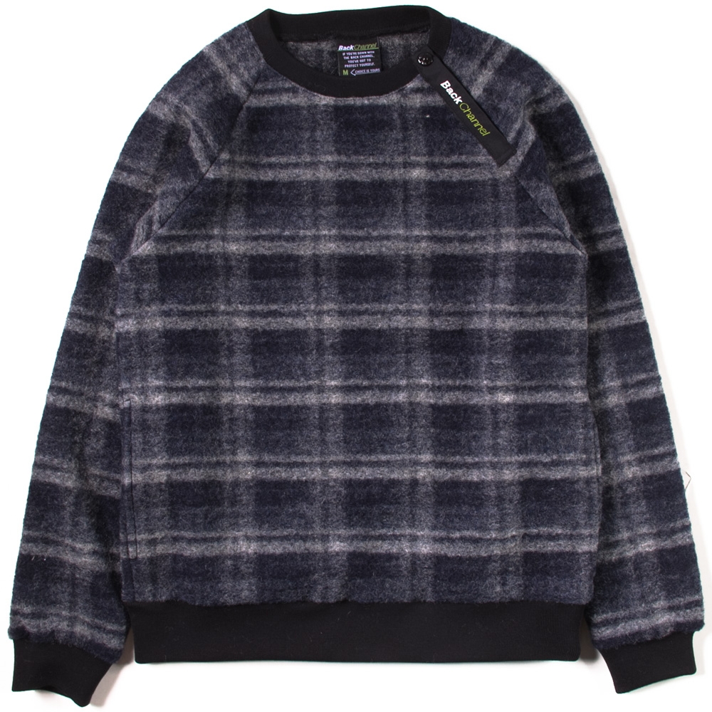 バックチャンネル ウール スウェット | BACK CHANNEL, WOOL SWEAT 