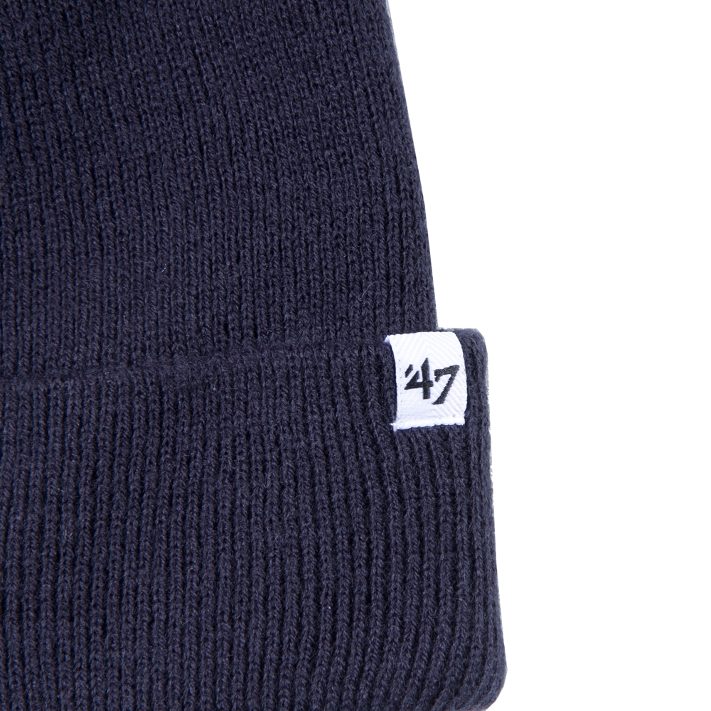 フォーティーセブン ブランド レイズド カフ ニット キャップ ビーニー ニューヨークヤンキース