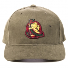 Back Channel, emblem cotton twill cap