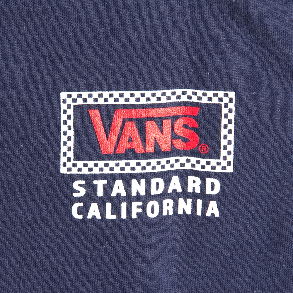 バンズ x スタンダード カリフォルニア チェッカー ボックス ロゴ ロング スリーブ tシャツ
