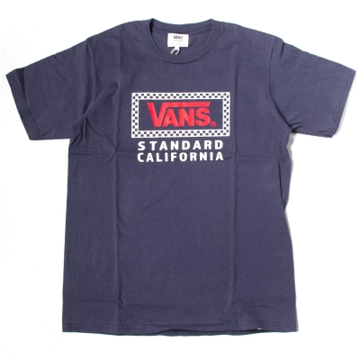 バンズ x スタンダード カリフォルニア チェッカー ボックス  tシャツ