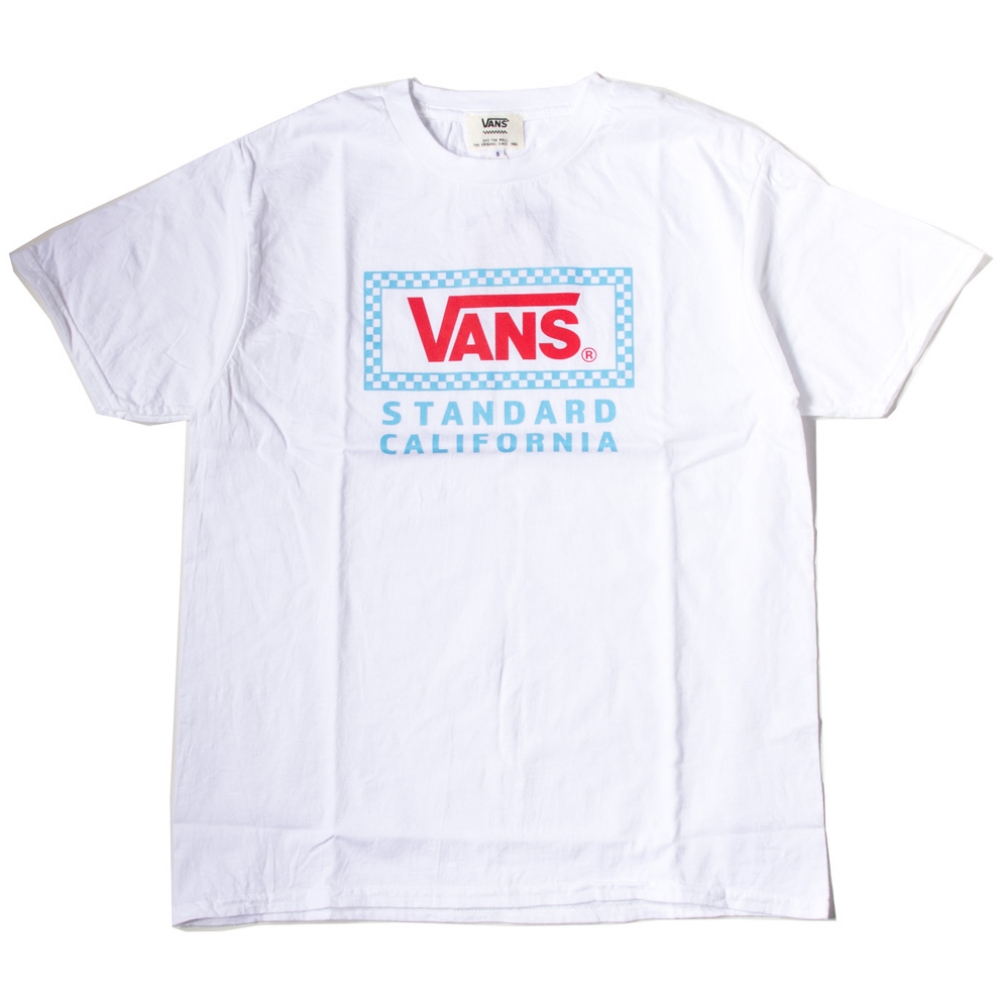 バンズ x スタンダード カリフォルニア チェッカー ボックス  tシャツ