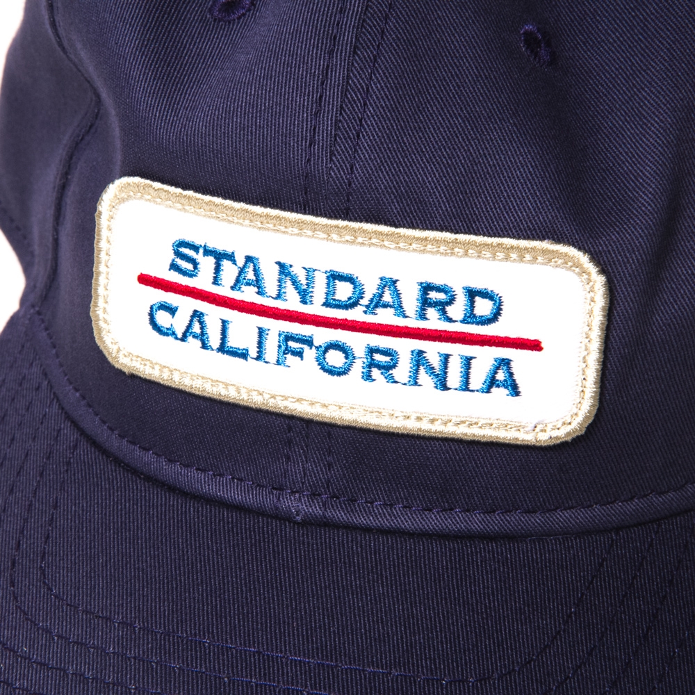 スタンダード カリフォルニア ワーク ロゴ ワッペン ベースボール キャップ STANDARD CALIFORNIA WORK LOGO  WAPPEN BASEBALL CAP TWO FACE（トゥーフェイス）