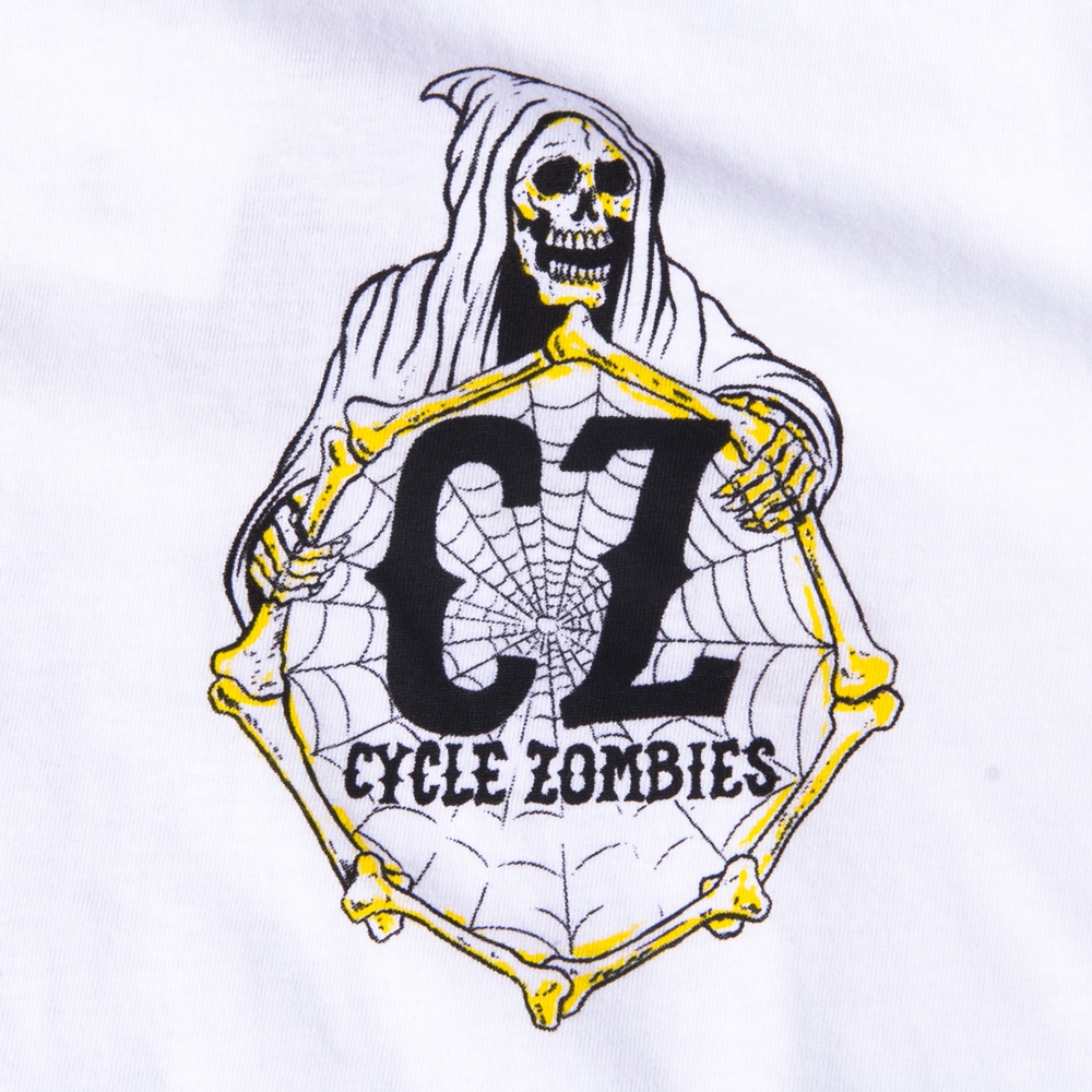 サイクルゾンビーズ イエロー フェバー ショートスリーブ tシャツ