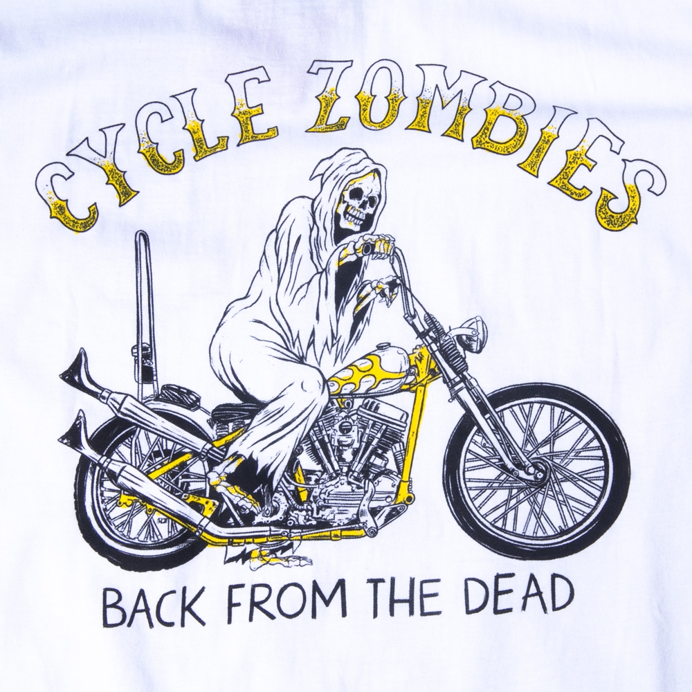 サイクルゾンビーズ イエロー フェバー ショートスリーブ tシャツ