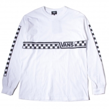バンズ x スタンダード カリフォルニア チェッカー  ロゴ ロング スリーブ tシャツ