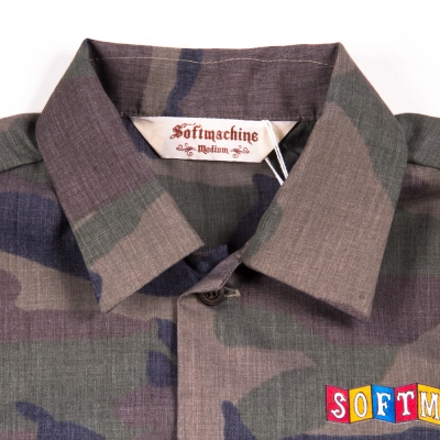 ソフトマシーン セーバー タイガー カモ シャツ