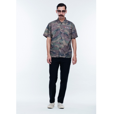 ソフトマシーン セーバー タイガー カモ シャツ