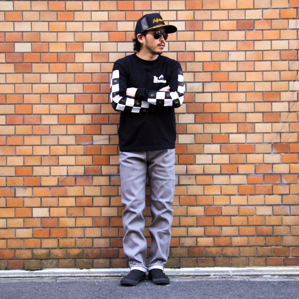 ソフトマシーン チェスボード ロングスリーブ tシャツ | SOFTMACHINE